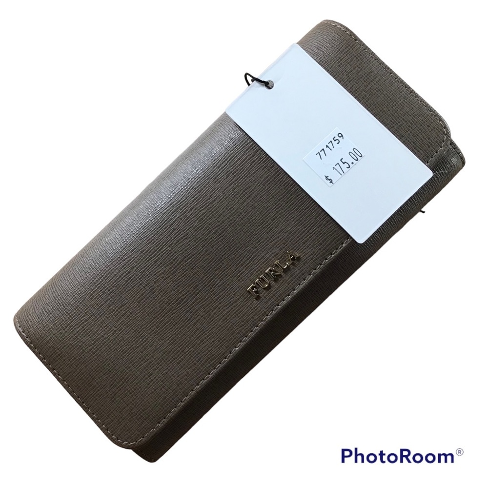 Furla Leather Wallet NWT - Babylon XL Bifold - Color Daino - Picture 4 of 13